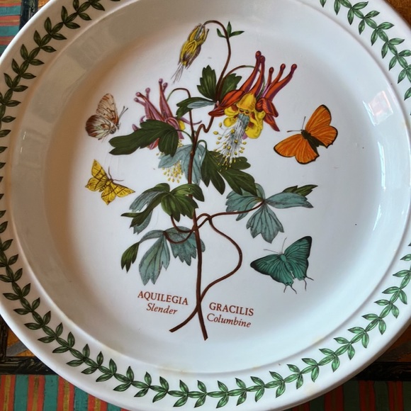 Botanic Gardens salad plates colorful and durable set of 4. 8-1/2 diameter - Picture 2 of 6